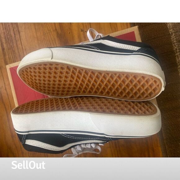 Vans Old Skool Unisex Sneakers Black/White Size 7 Casual Shoes. Barely used - Picture 7 of 8